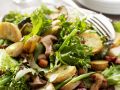 Herbstsalat mit gebratenen Pilzen Rezept