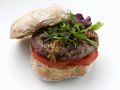 Hirsch-Burger mit Rucola Rezept