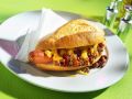 Hotdog mit Hackfleisch Rezept