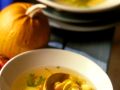 Hühnersuppe mit Kürbis Rezept