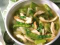 Hühnersuppe mit Zuckerschoten Rezept