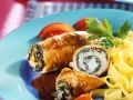 Involtini mit Spinatfüllung Rezept