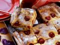 Quark-Grieß-Kuchen mit Kirschen Rezept