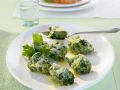Käse-Spinat-Nocken auf italienische Art (Malfatti) Rezept