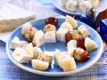 Käse-Weintrauben-Häppchen Rezept