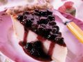 Käsekuchen mit Heidelbeersauce Rezept