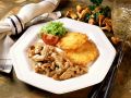 Kalbsgeschnetzeltes mit Pfifferlingen und Kartoffelrösti Rezept