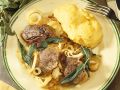 Kalbsleber mit Zwiebeln Rezept