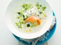 Kalte Gurkensuppe mit Lachs Rezept