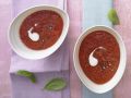 Kalte Melonen-Tomaten-Suppe Rezept