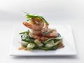 Karamellisierte Garnelen auf Asia-Gemüse Rezept