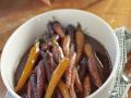 Karamellisierte Möhren mit braunem Zucker Rezept