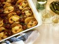Kartoffel-Champignon-Gratin mit Zwiebeln Rezept