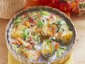 Kartoffel-Gemüse-Gratin mit Schinken Rezept