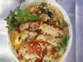 Kartoffel-Tomaten-Gratin mit Spinat Rezept