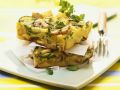 Kartoffelauflauf mit Zucchini und Pilzen Rezept