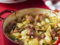 Kartoffeleintopf mit Wirsing und Speck Rezept