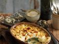 Kartoffelgratin mit Spinat Rezept
