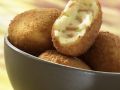 Kartoffelkroketten mit Schinken gefüllt Rezept