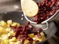 Kartoffelpfanne "Indianer-Schmaus" Zubereitung Schritt 10 Kartoffelpfanne "Indianer-Schmaus" Zubereitung Schritt 10