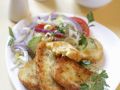 Kartoffelpuffer mit Salat Rezept