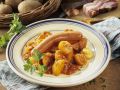 Kartoffelragout mit Bockwurst Rezept