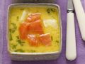Kartoffelsuppe mit geräuchertem Lachs und Petersilie Rezept