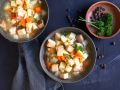 Kartoffelsuppe mit Tofu Rezept