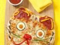 Katzen-Pizza für Kinder Rezept