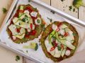 Keto-Brokkoli-Pizzafladen Rezept