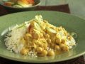 Kichererbsen-Curry mit Reis Rezept