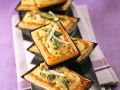 Kleine Blätterteig-Spargel-Tartes Rezept