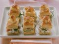 Kleine Pasteten mit verschiedenen Füllungen Rezept