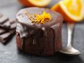 Kleiner Schokokuchen mit Orange Rezept