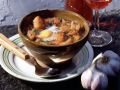 Knoblauchsuppe mit Ei Rezept