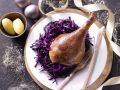 Knusprig gebratene Gans Rezept