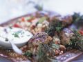 Köfte aus Lamm mit Couscous und Joghurtdip Rezept