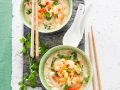 Kokossuppe mit Garnelen Rezept