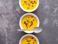 Kürbis-Apfel-Suppe mit Ingwer Rezept