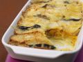 Kürbis-Kartoffel-Gratin mit Salbeiblättern Rezept