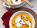 Kürbissuppe mit Sahne Rezept