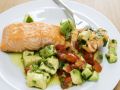 Lachs mit Avocado-Tomaten-Salsa Rezept
