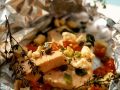 Lachs mit Feta aus der Folie Rezept