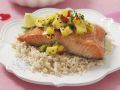 Lachs mit scharfer Mango-Salsa Rezept