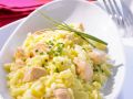 Lachs-Risotto mit Safran Rezept