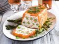 Lachs-Spargel-Terrine mit Frischkäse Rezept