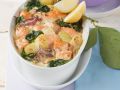 Lachs-Spinat-Gratin Rezept