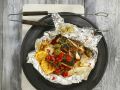 Lachsfilet aus der Folie mit Tomaten Rezept