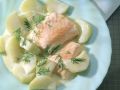 Lachsfilet mit Kohlrabi Rezept