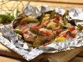 Lachspäckchen mit Gemüse Rezept